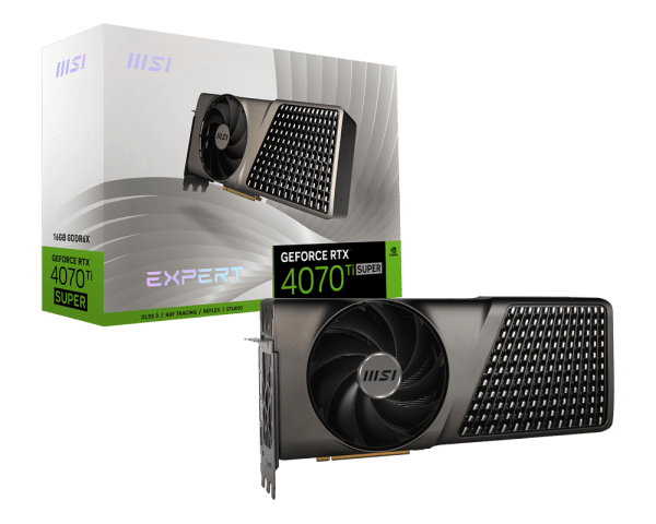 MSI GeForce RTX 4070 Ti SUPER 16G EXPERT