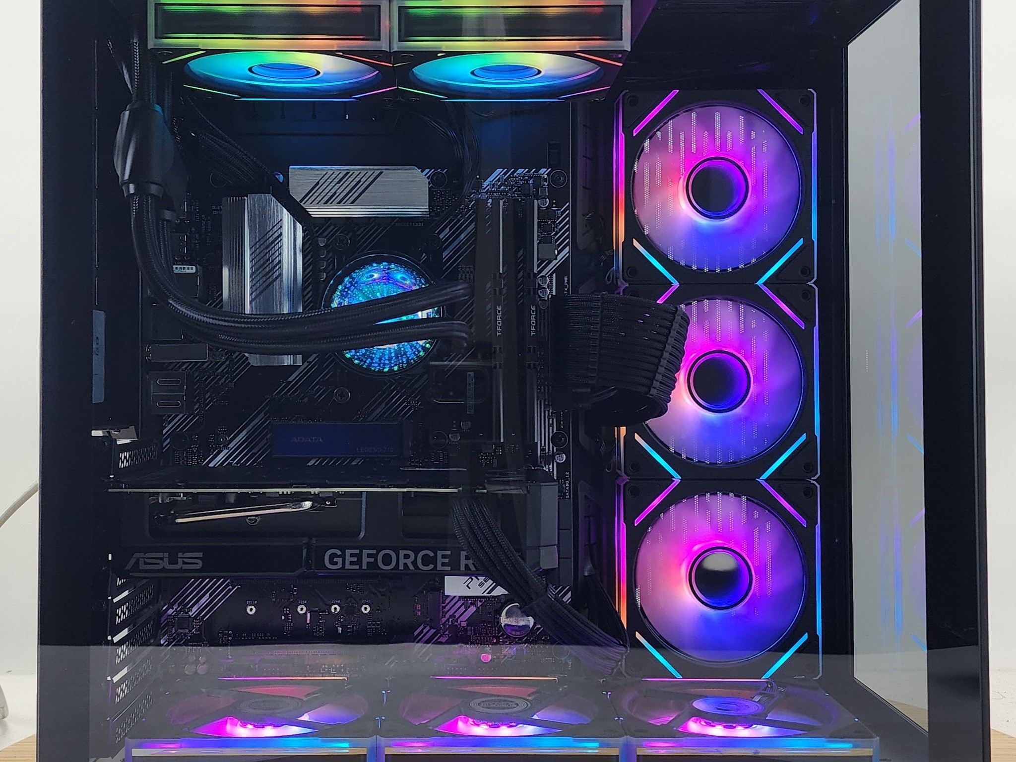 Gaming PC Ryzen 7 5700X 16GB RAM 1TB SSD RTX 4070 12GB Windows 11 Computer