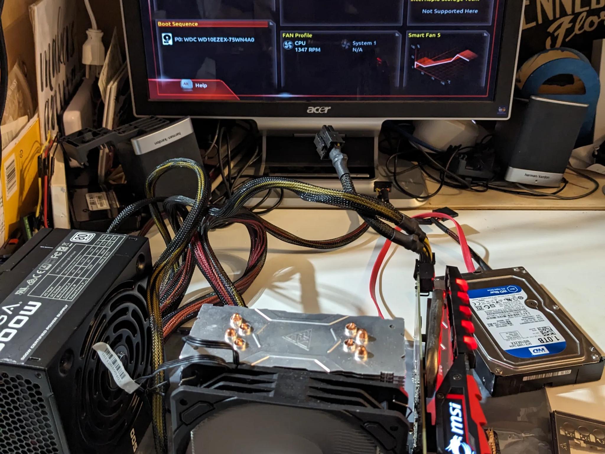 Esports w/ ease: i7-6700, 16GB RAM,GTX 1050 Ti, 1TB HDD, 500W EVGA PS,70 CFM CPU Cooler Bundle!