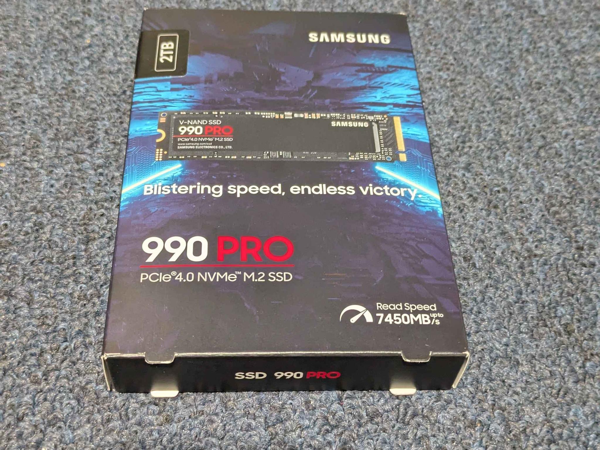 Sealed Samsung 990 Pro NVMe M.2 SSD 2 TB