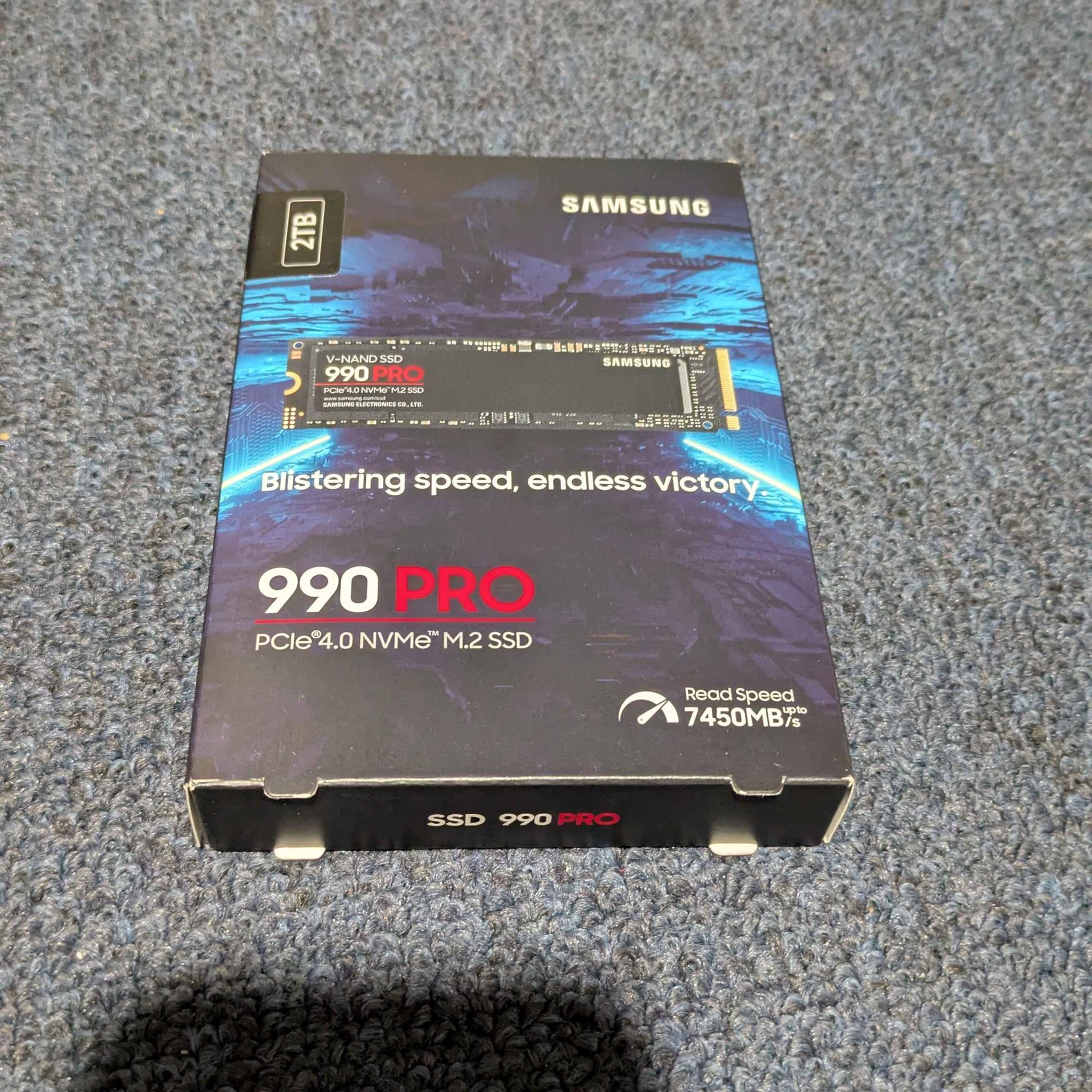 Sealed Samsung 990 Pro NVMe M.2 SSD 2 TB