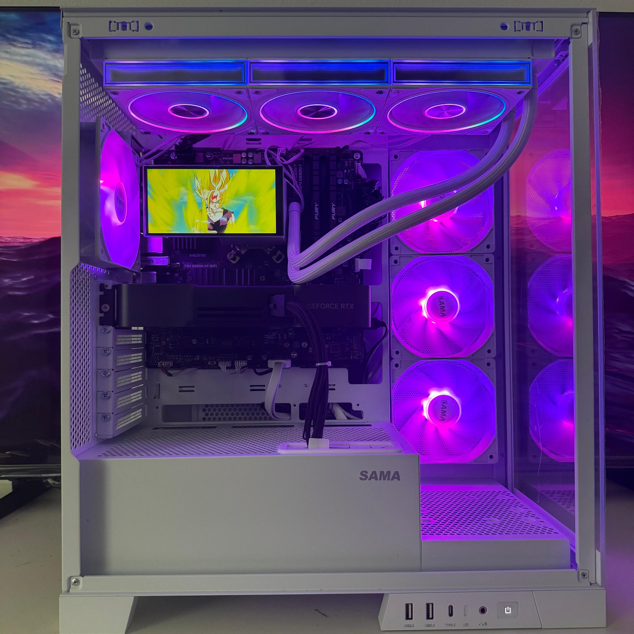 Gaming PC – RTX 5070, Ryzen 9 3900X, 64GB RAM,2.5TB storage