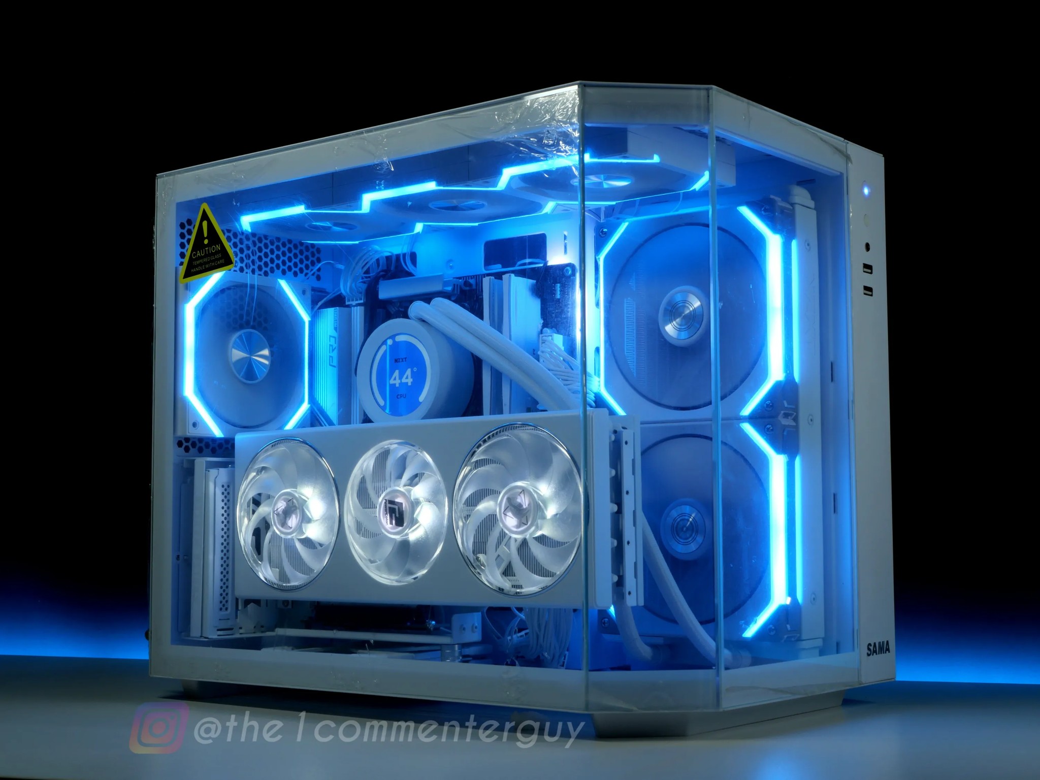 🧊 RX 7800XT, Ryzen 7500F, 32gb ram, 1TB nvme White gaming pc