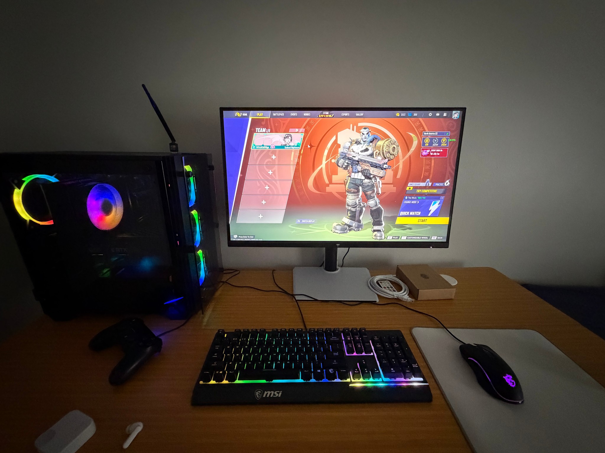 GeForce RTX 3070 Custom Gaming PC - Ryzen 7 5700X, 32GB RAM, 1TB NVMe SSD