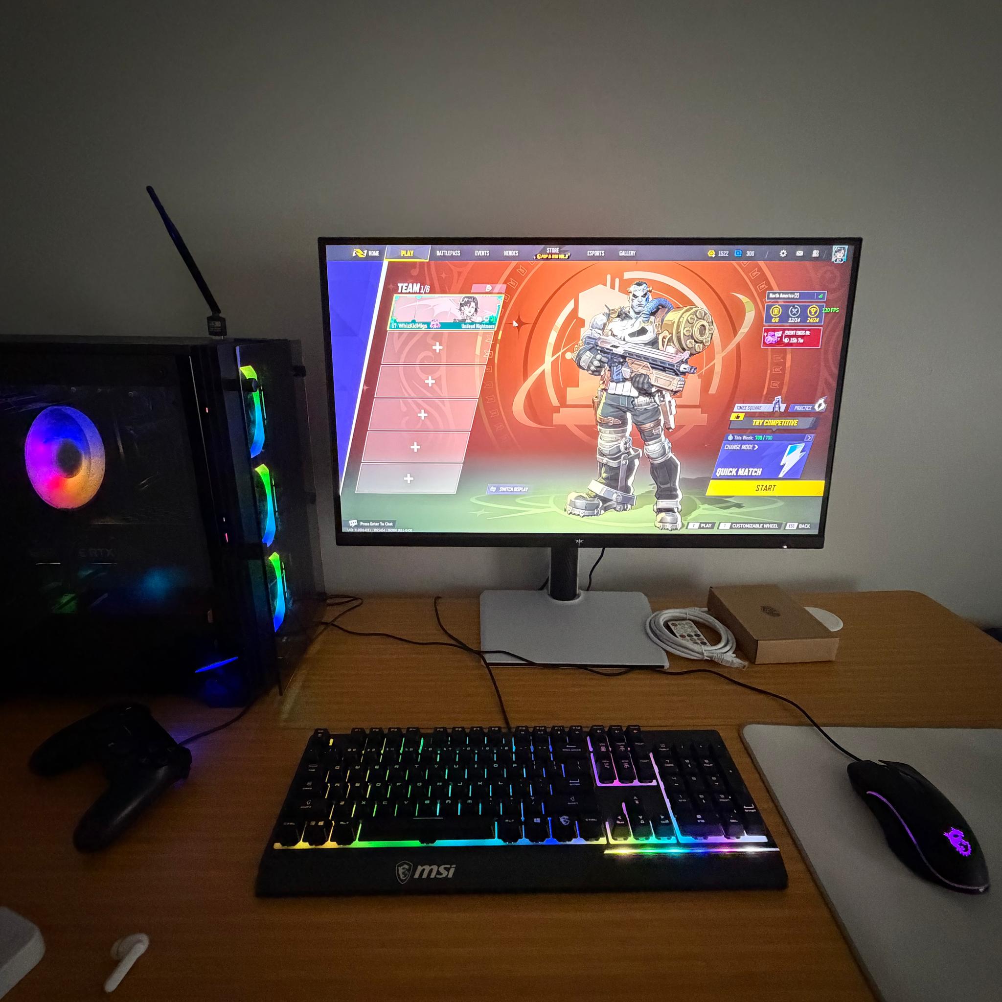 GeForce RTX 3070 Custom Gaming PC - Ryzen 7 5700X, 32GB RAM, 1TB NVMe SSD