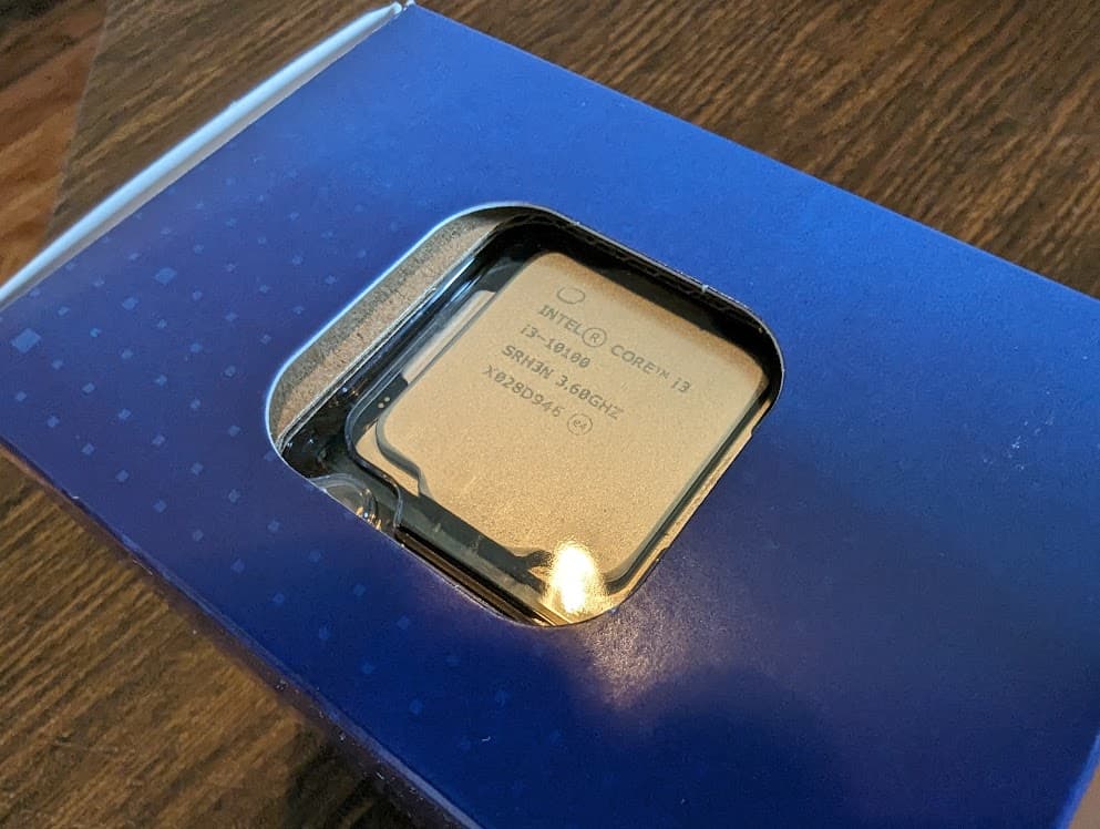 Intel® Core i3-10100 Processor/CPU