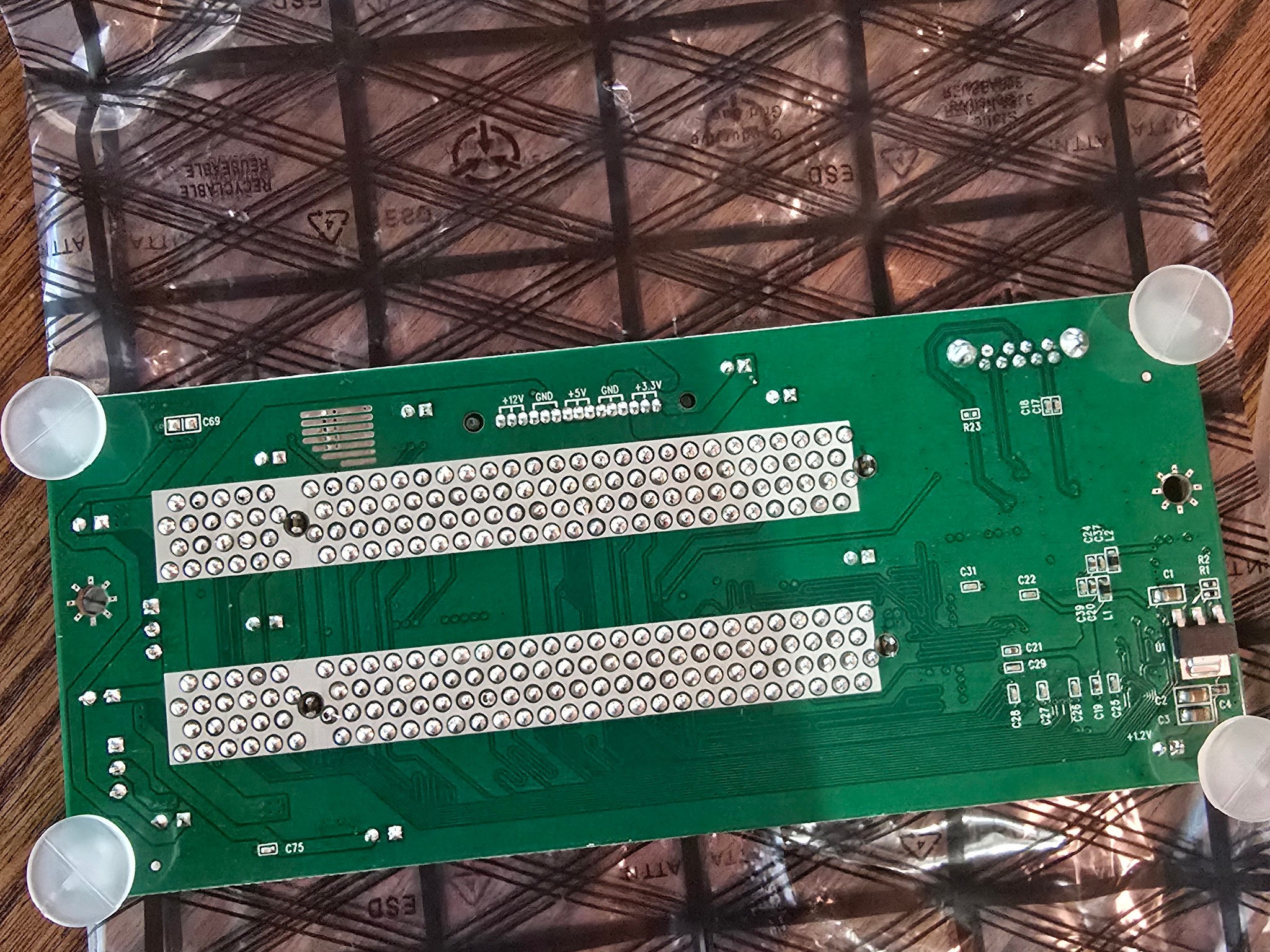 PCIe 1X to Dual Pci Slot Expansion Card PCI-Express 1X Male to PCI Female Adapter for Sound Cards xp
