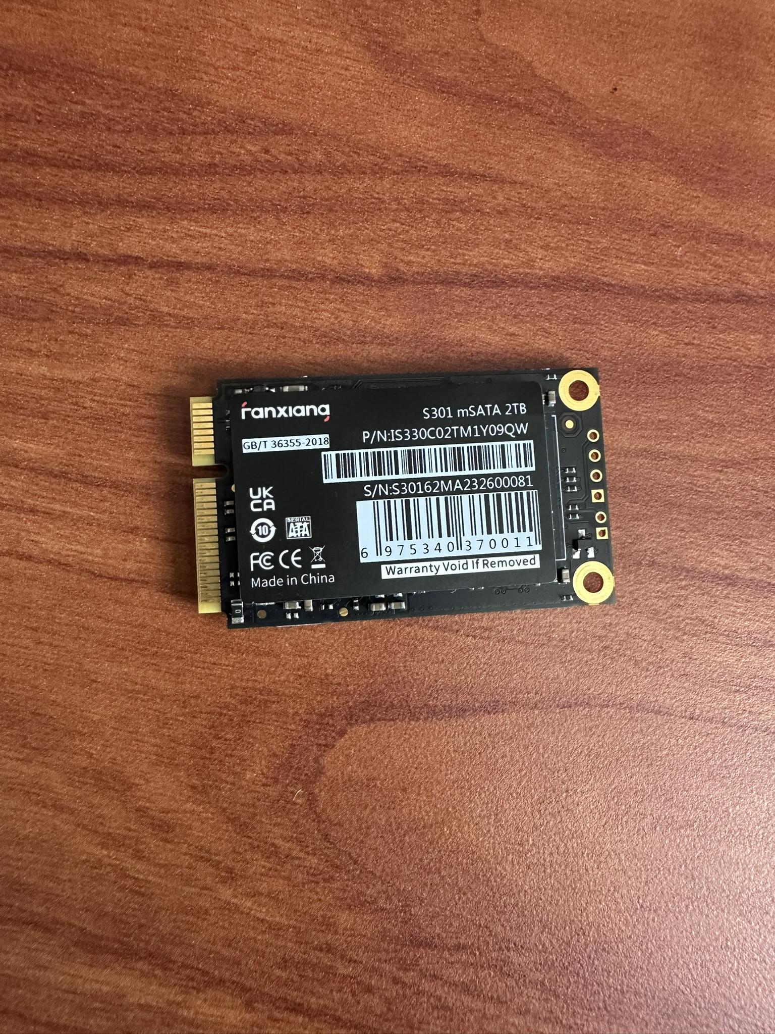 Fanxiana 2TB mSATA SSD