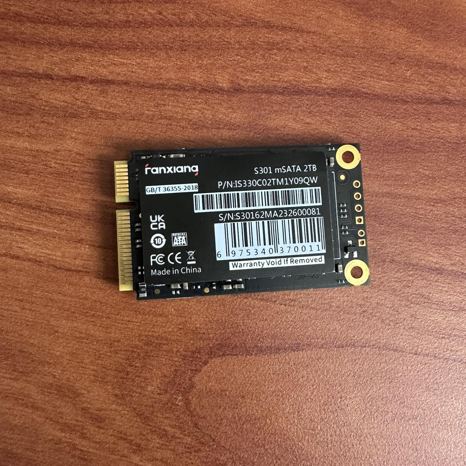 Fanxiana 2TB mSATA SSD