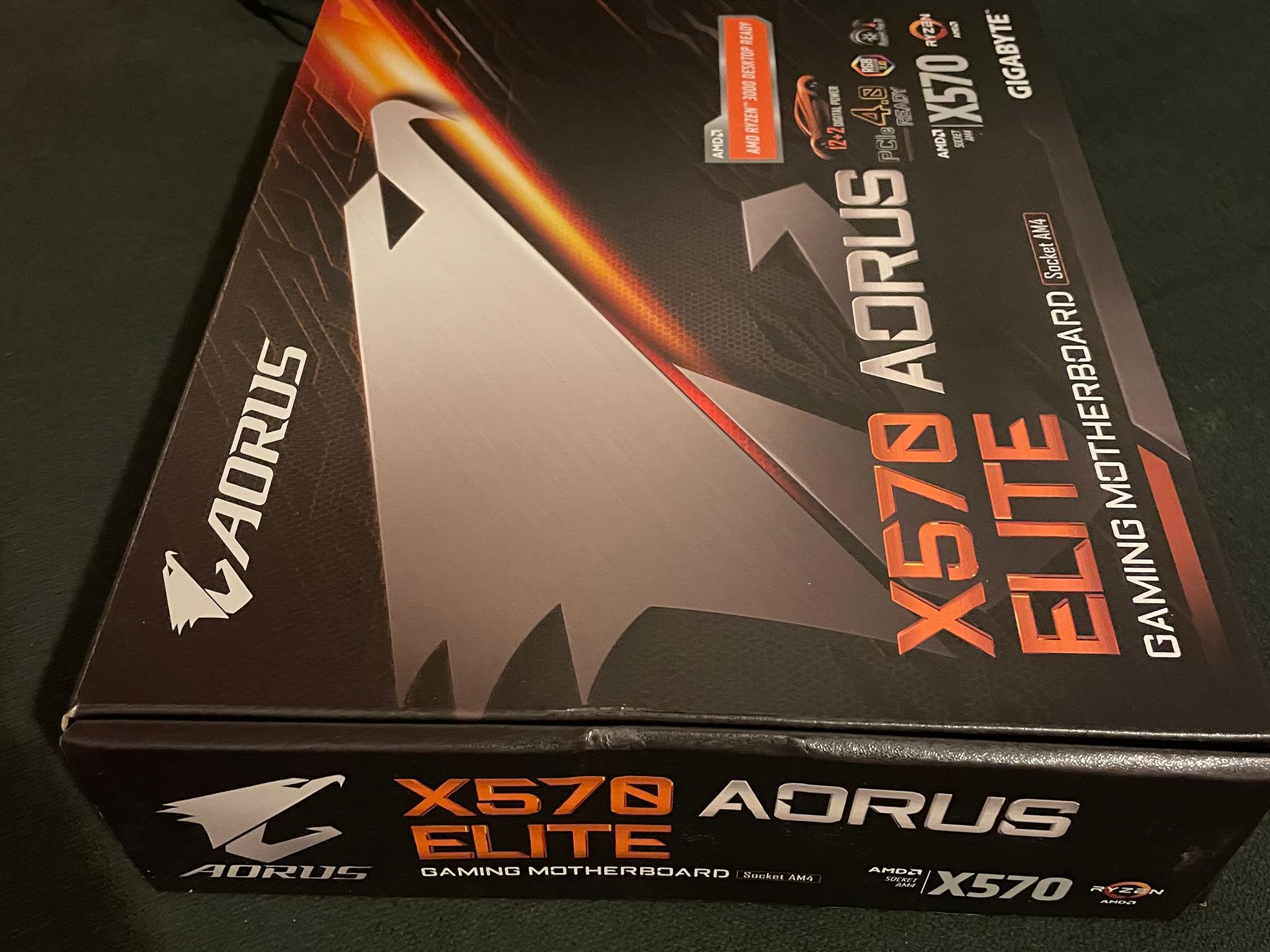 Gigabyte X570 AORUS Elite (AMD Ryzen 3000/X570/ATX/PCIe4.0/DDR4/USB3.1
