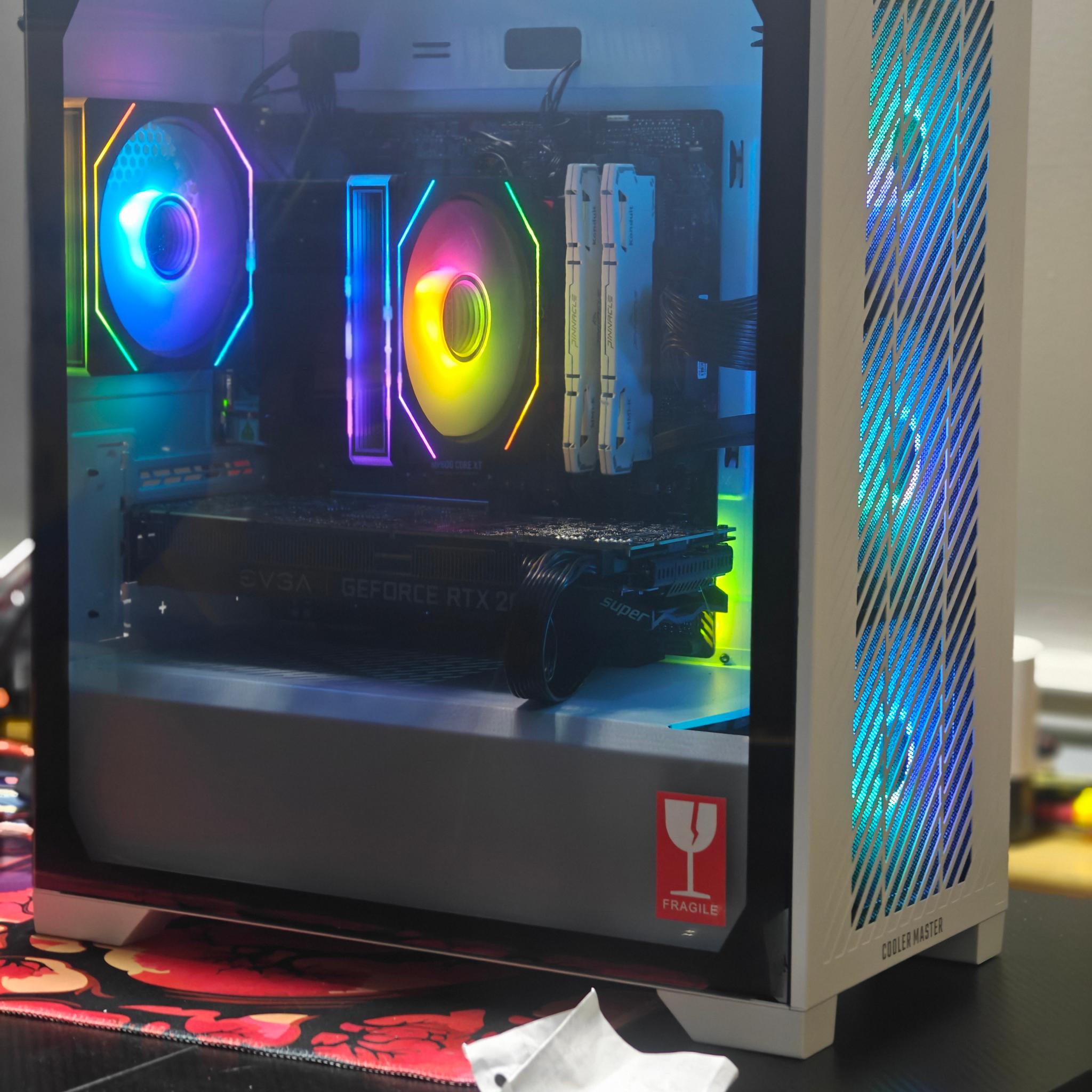 1440P GAMING PC|AMD RYZEN 5 5600|32GB DDR4 3200|1TB NVME SSD|EVGA NVIDIA 2070 SUPER|WIN 11 HOME