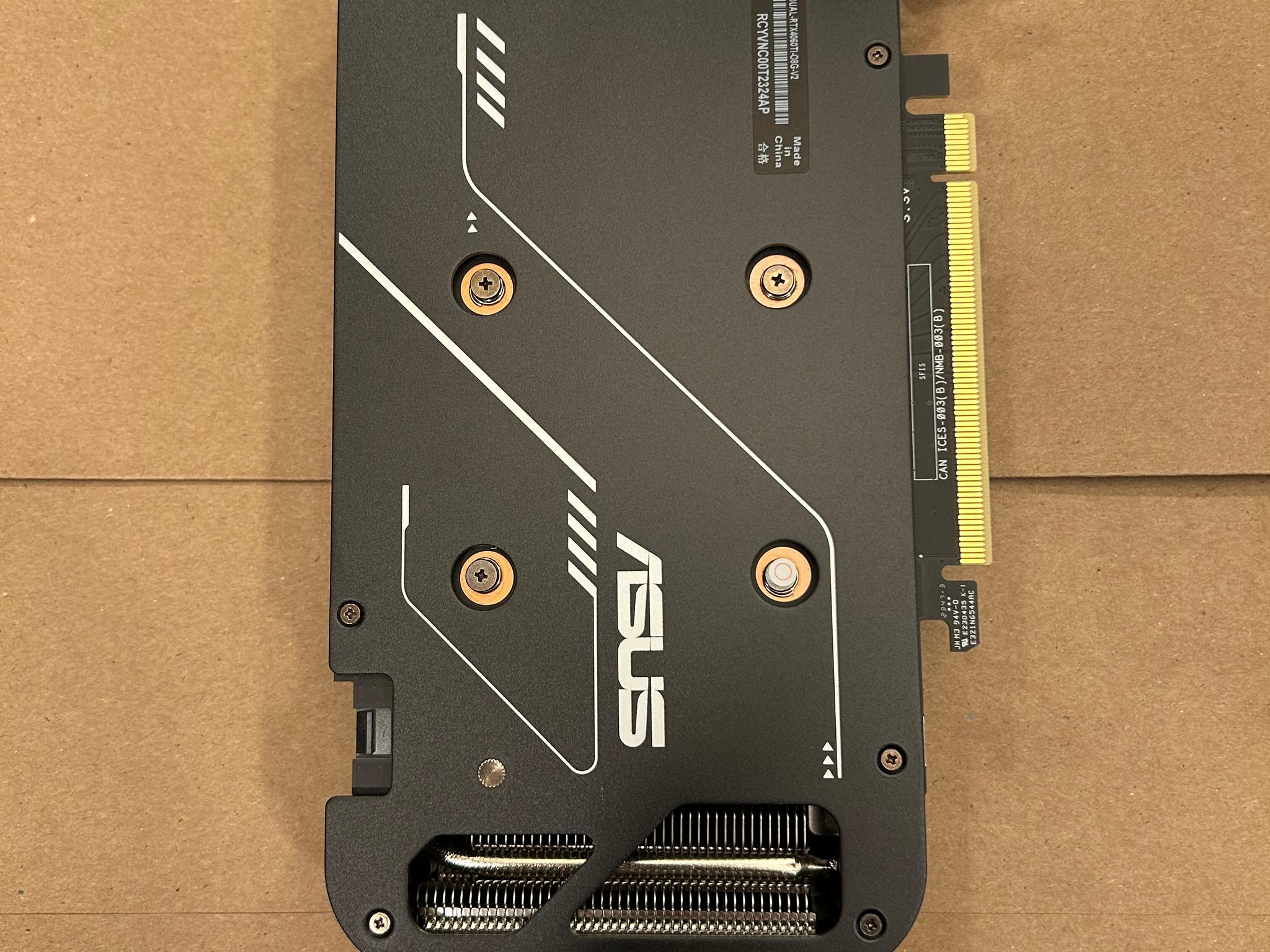 ASUS Dual GeForce RTX 4060 Ti 8GB