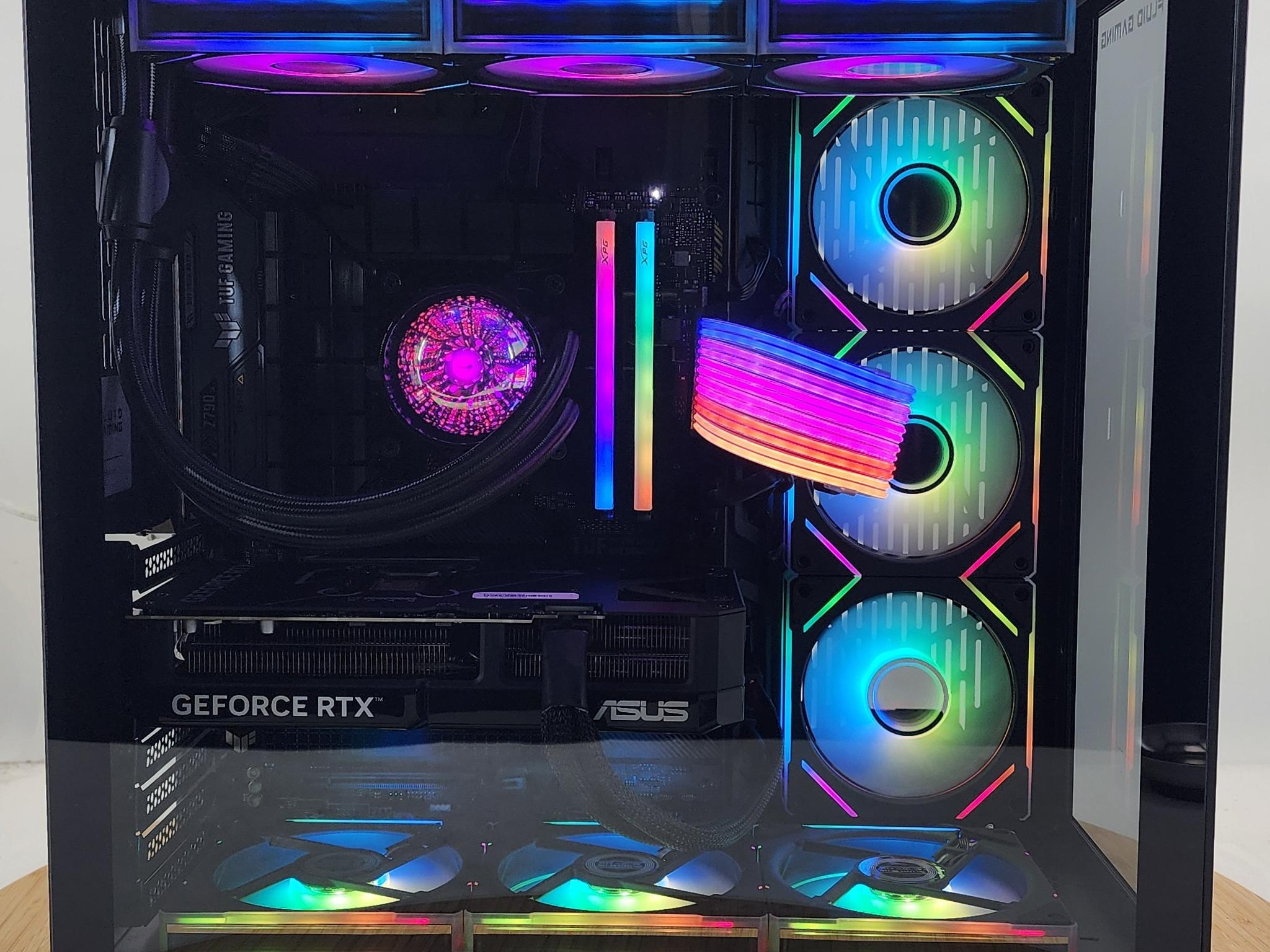 Gaming PC i7-14700KF 32GB RAM 1TB SSD RTX 5070 12GB Windows 11 Computer