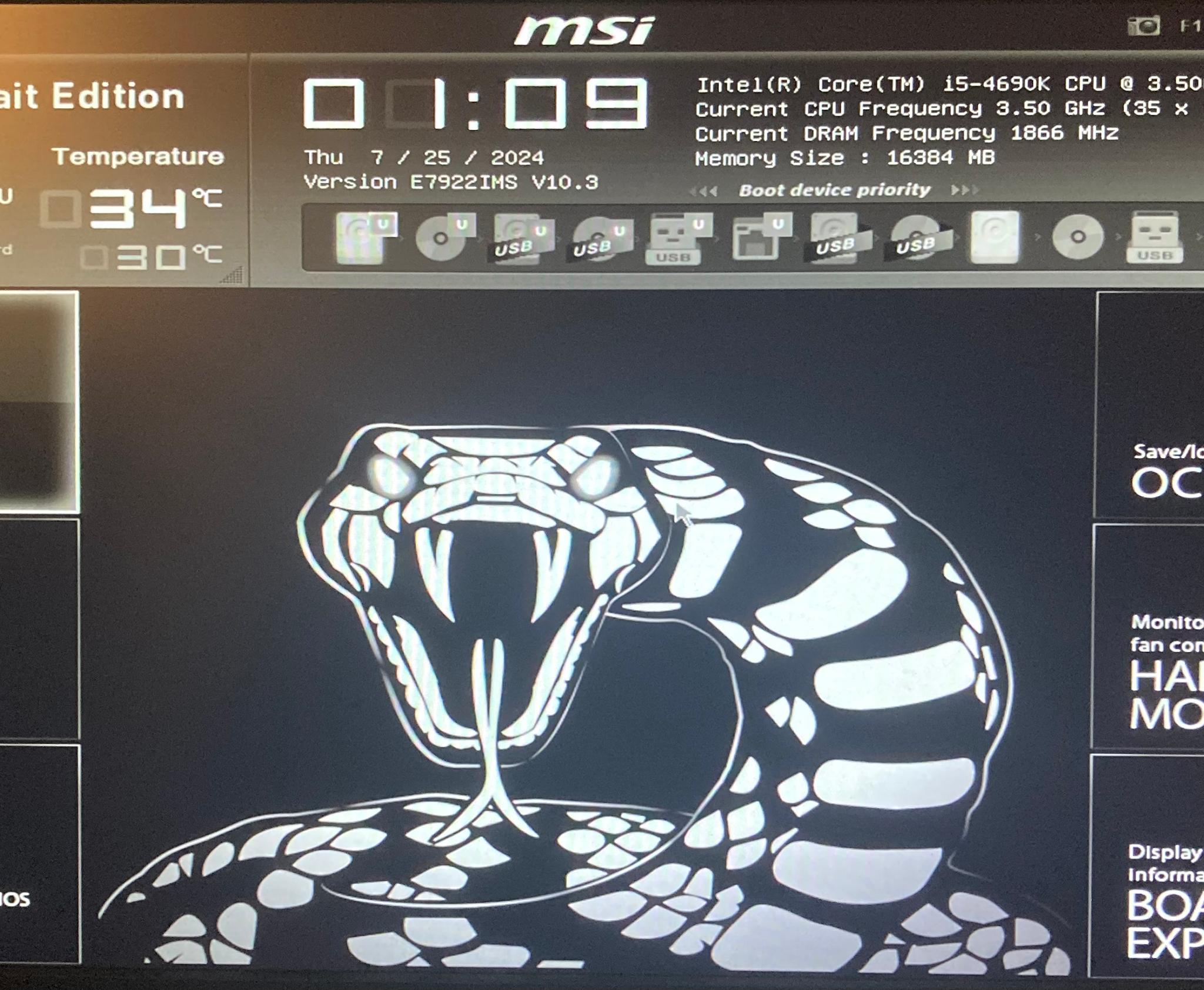 (i5 COMBO) MSI Z97 + i5 4690k + Cooler + 16GB RAM + 500GB SSD