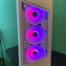 RGB White Gaming PC| Intel i5 / Amd RX470 / 8GB / 500GB Ssd Win 10 Pro WiFi