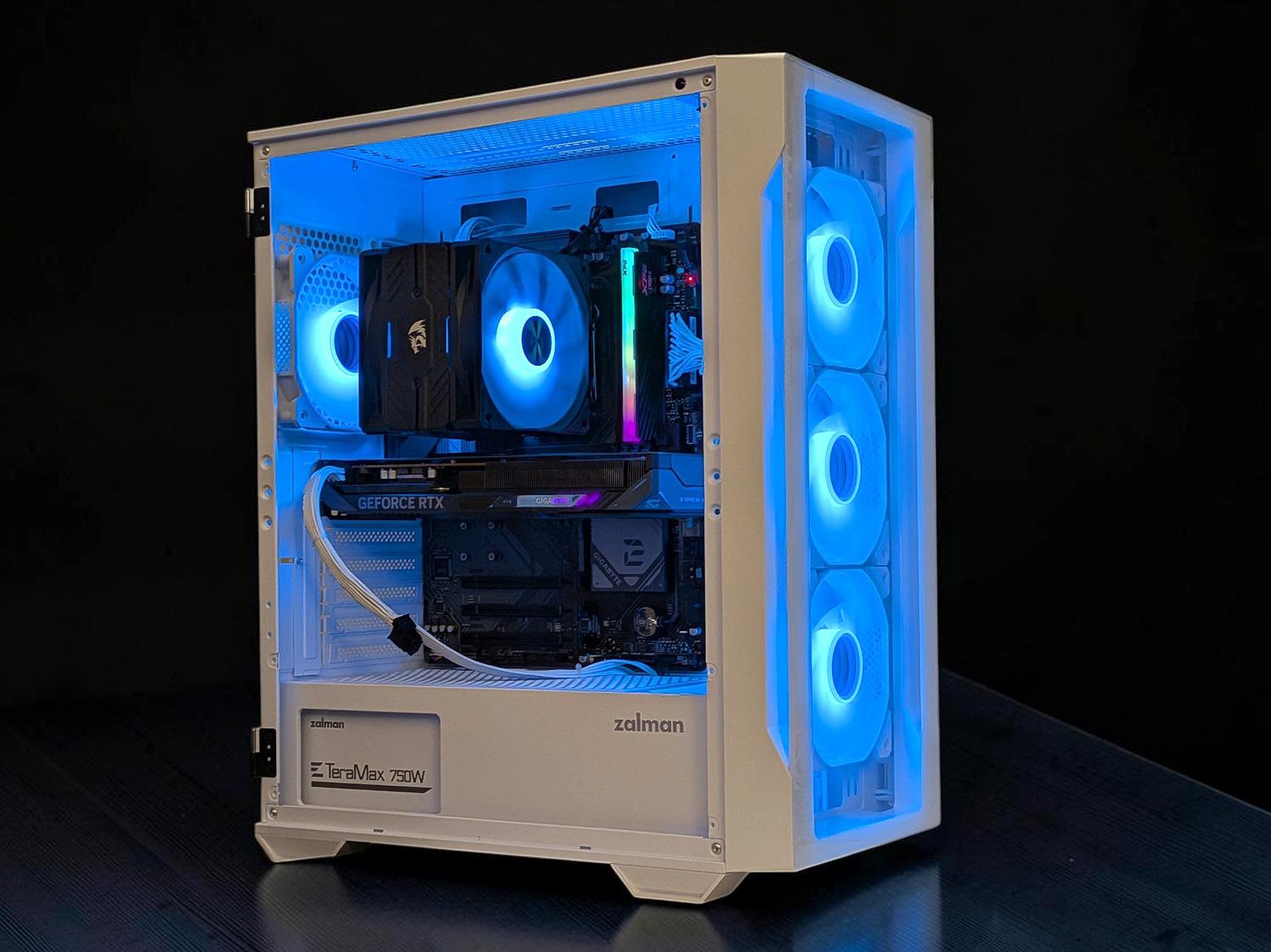 🚀 Gaming PC | GeForce RTX 5060, Ryzen 5 7600X, 16GB DDR-5 RAM, 1TB SSD, WIFI, Win 11 Pro