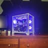 White RTX Gaming PC with AIO