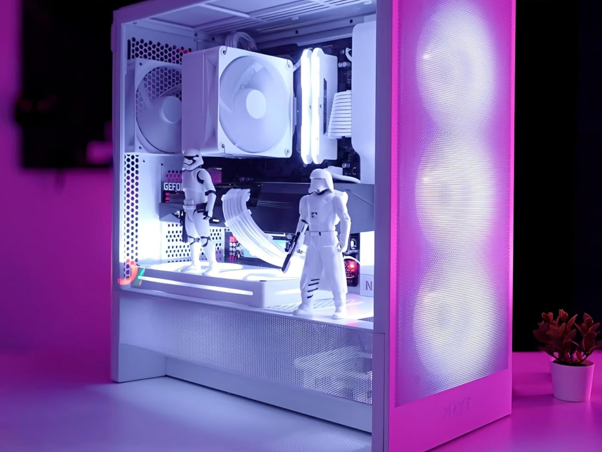 *NIB* NZXT H5 Flow 2024 - Compact ATX Mid-Tower PC Gaming Case - High Airflow - White