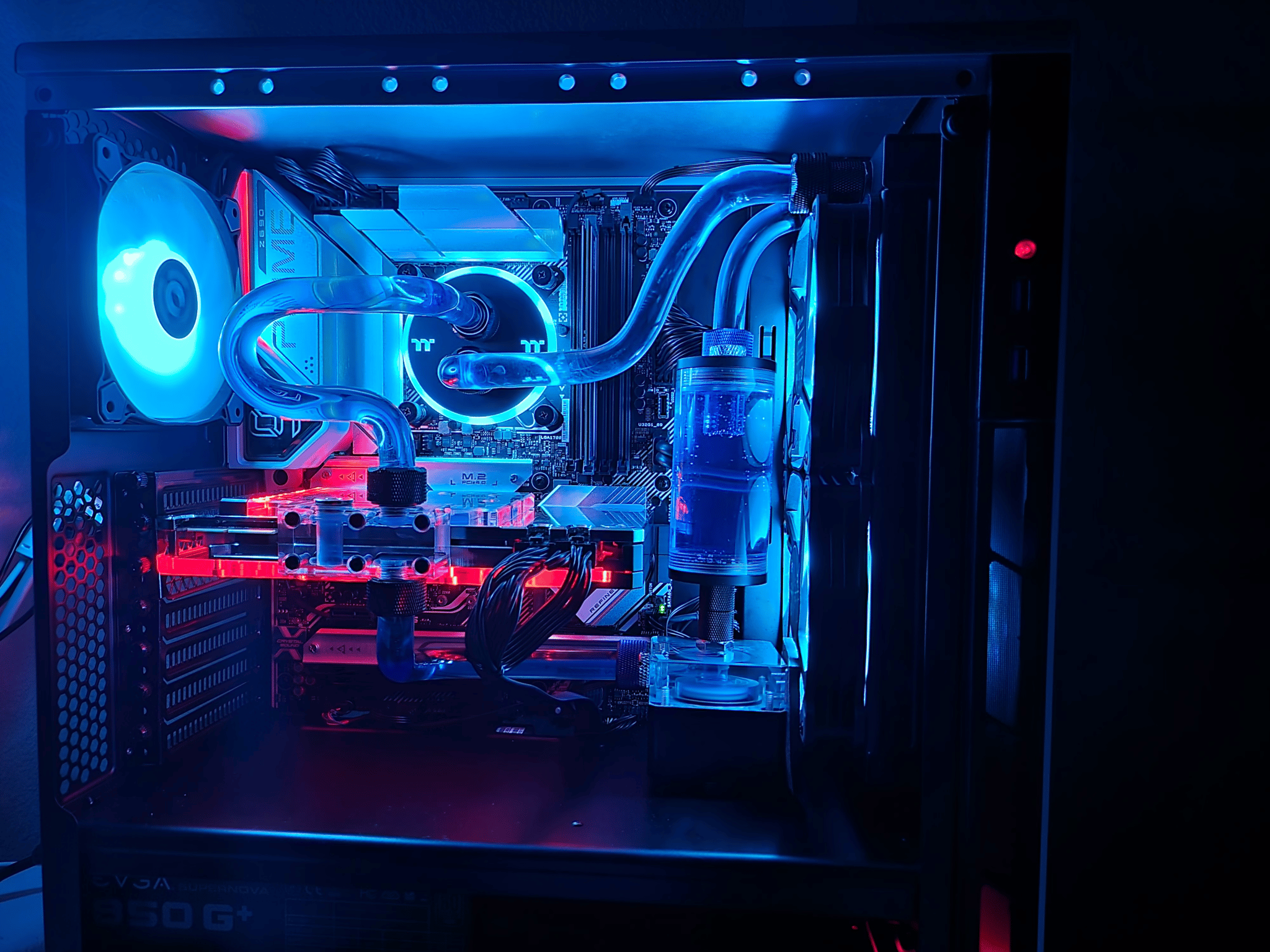 RTX 3090 Custom Loop Water Cooled Gaming Pc Computer 