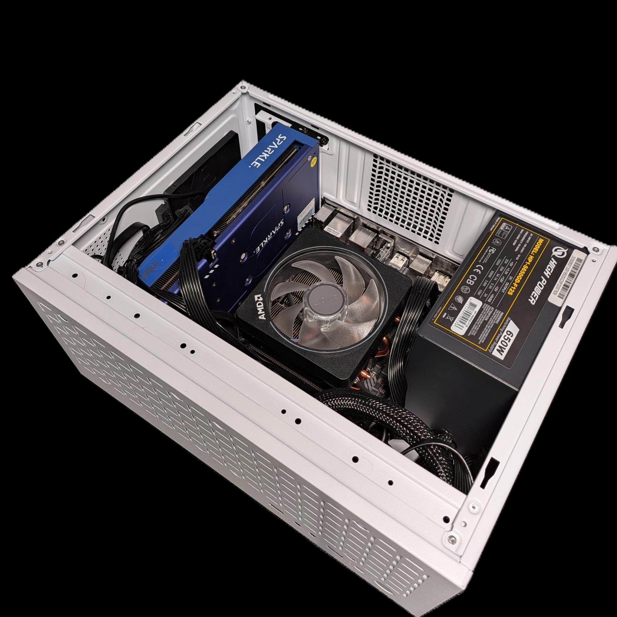 READY-TO-PLAY BUNDLE | Ryzen 7 7700X | Sparkle Intel Arc B570 OC | 32GB DDR5