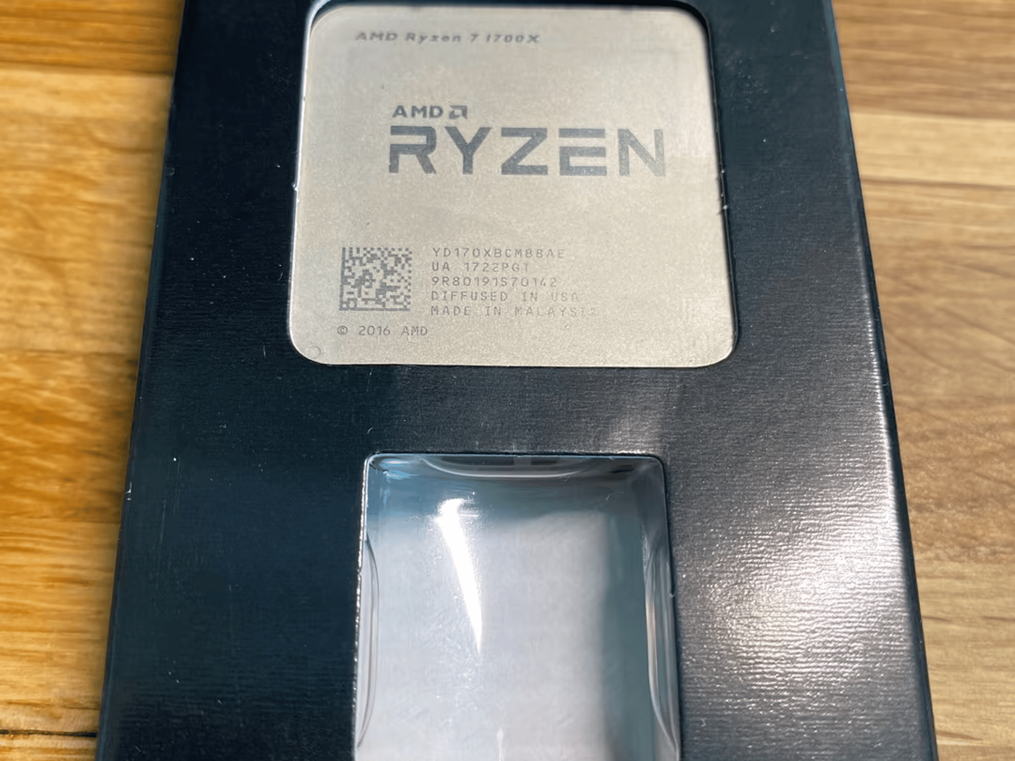 AMD Ryzen 7 1700X 8 Core AM4 CPU