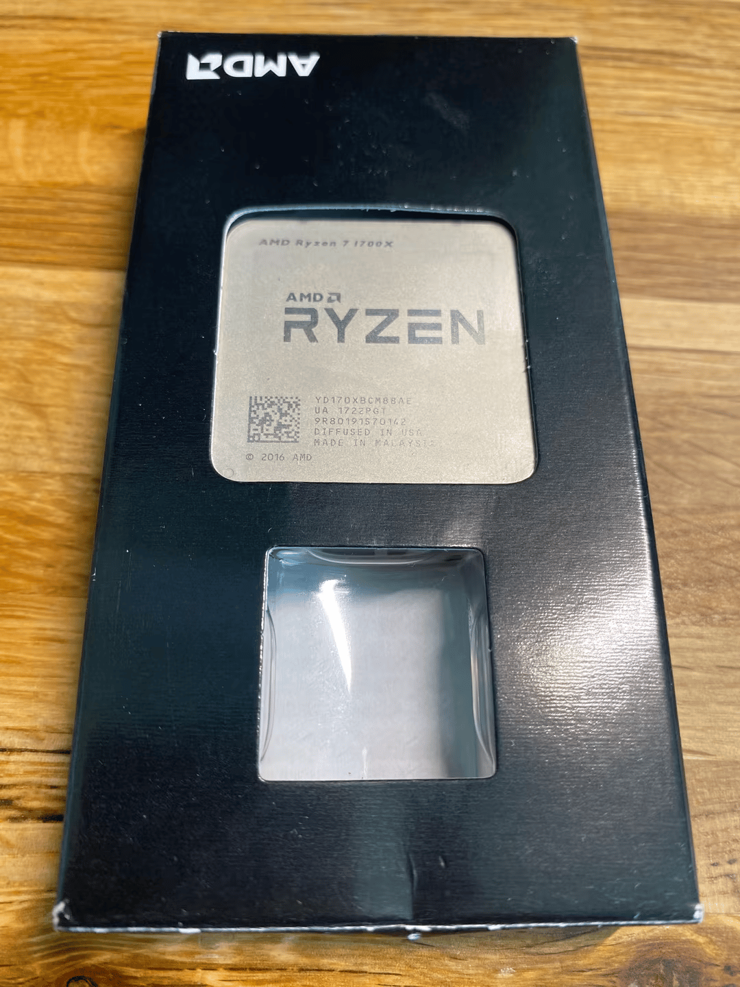 AMD Ryzen 7 1700X 8 Core AM4 CPU
