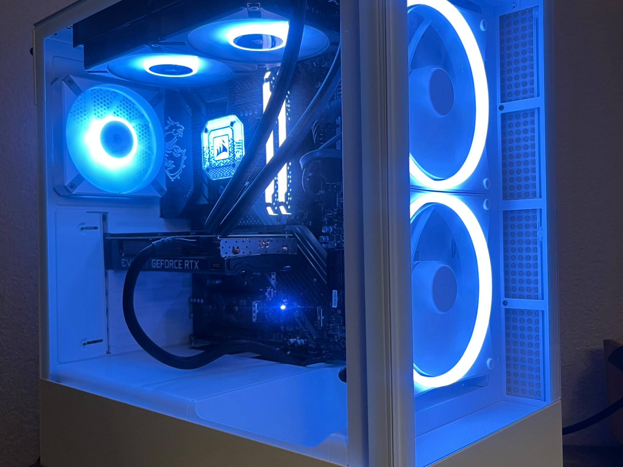 ❄️ White Gaming Desktop i7 12700k + 3060 ❄️