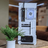 I5 9600k RX 6600 White and Black Gaming PC