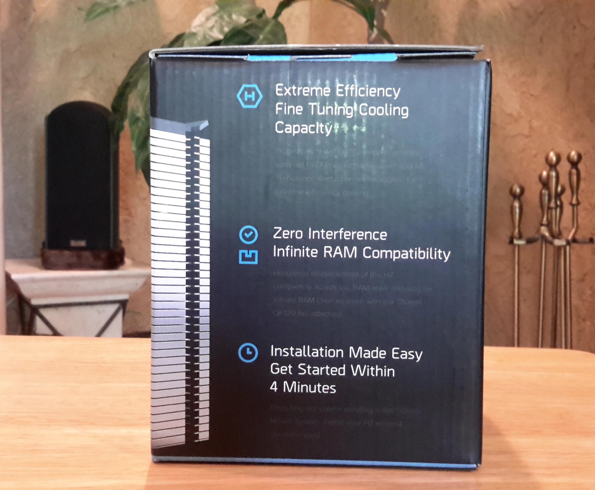 CRYORIG H7 Tower Air Cooler for AMD/Intel CPU with 120mm PWM Fan