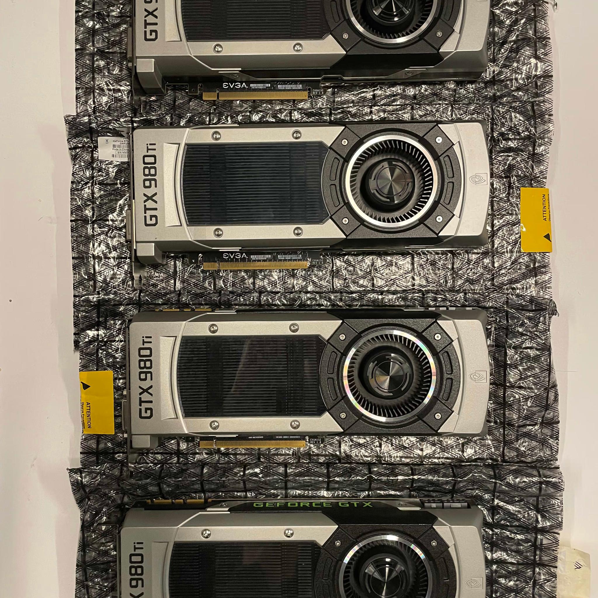 EVGA Geforce GTX 980Ti 6GB GDDR5, Blower, 4qty