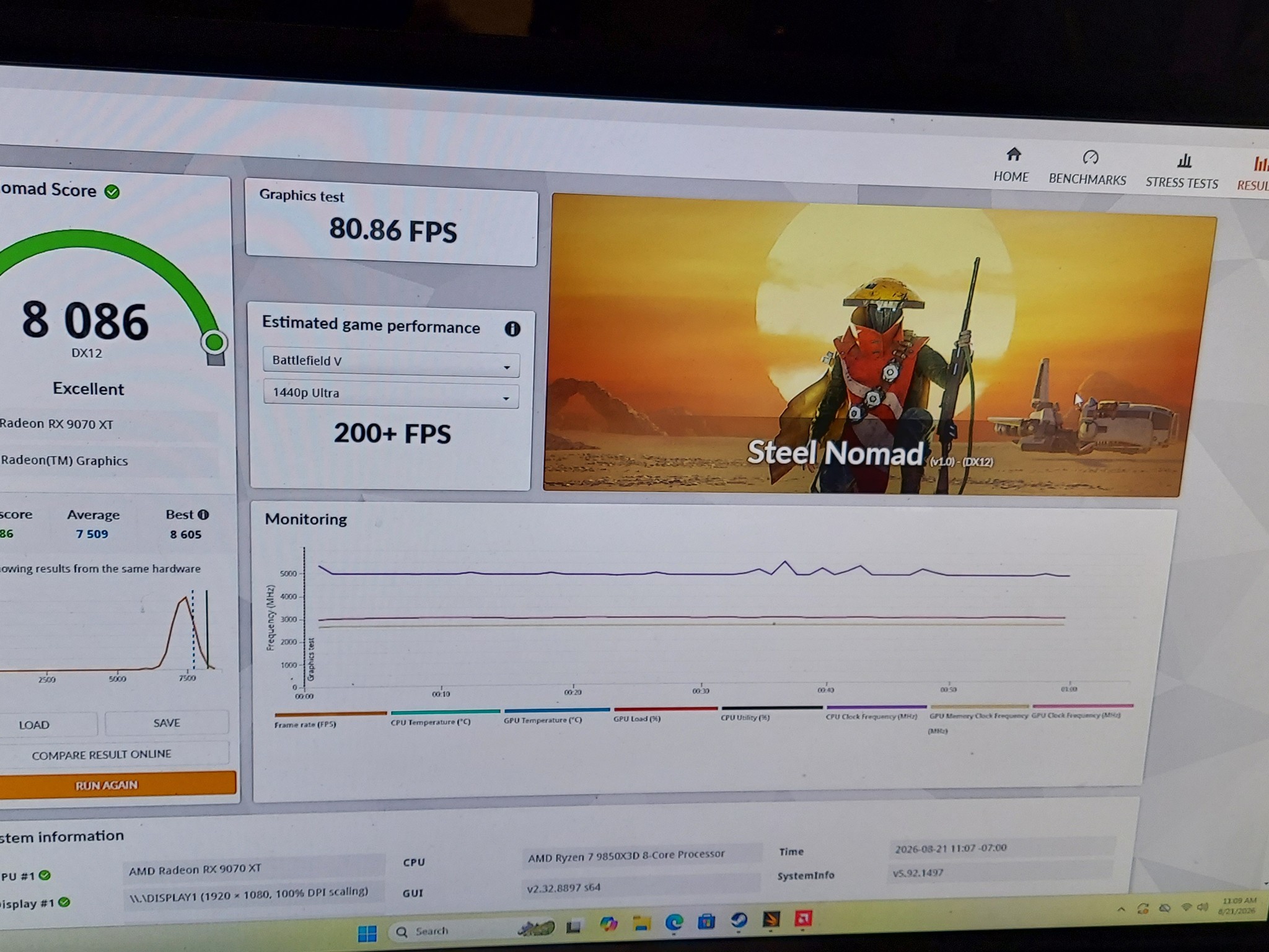 Aorus Ice 9850X3D/RX 9070XT Gaming PC