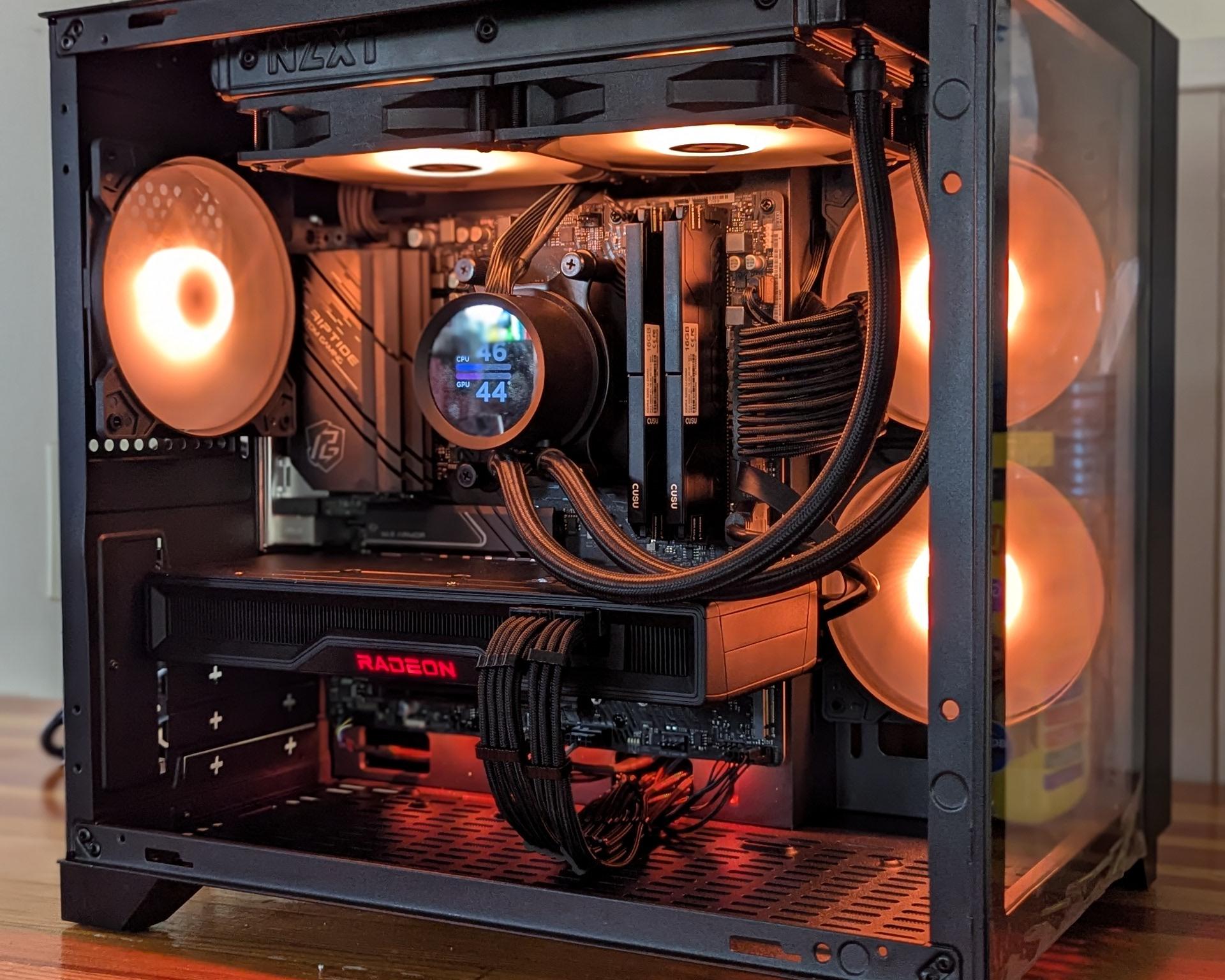 AMD RX 6750 XT || Ryzen 5 5600 ||  Compact 1440p Gaming PC