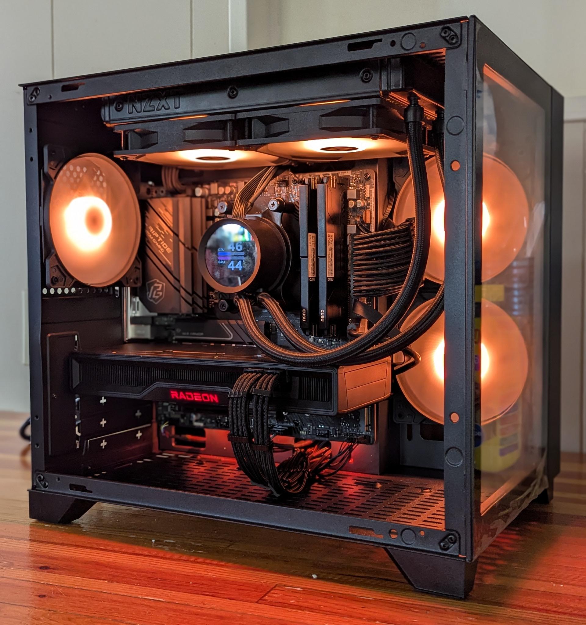 AMD RX 6750 XT || Ryzen 5 5600 ||  Compact 1440p Gaming PC