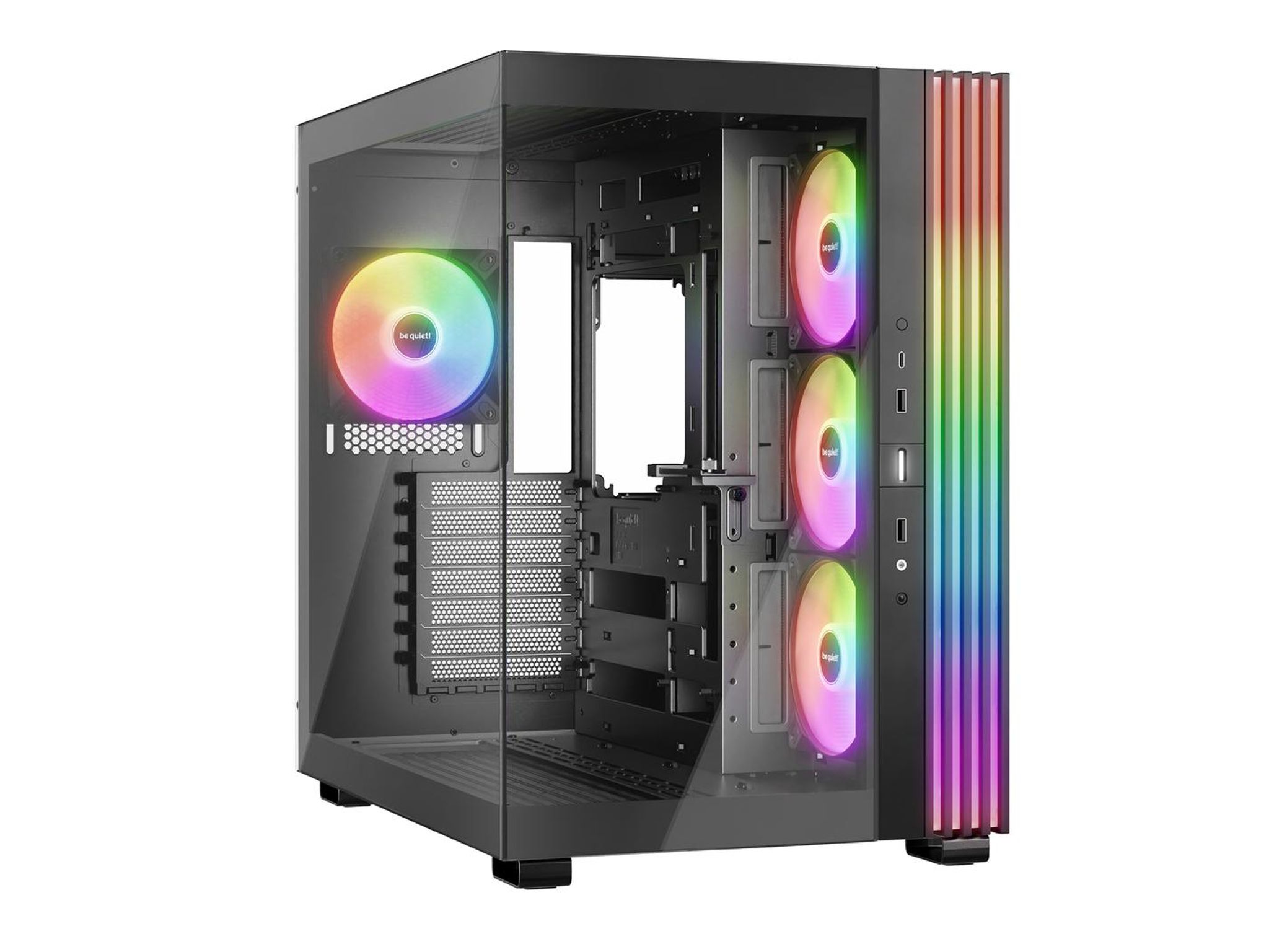 🌙 be quiet! Light Base 600 LX ATX Mid Tower Case | Premium Airflow & Silent Design