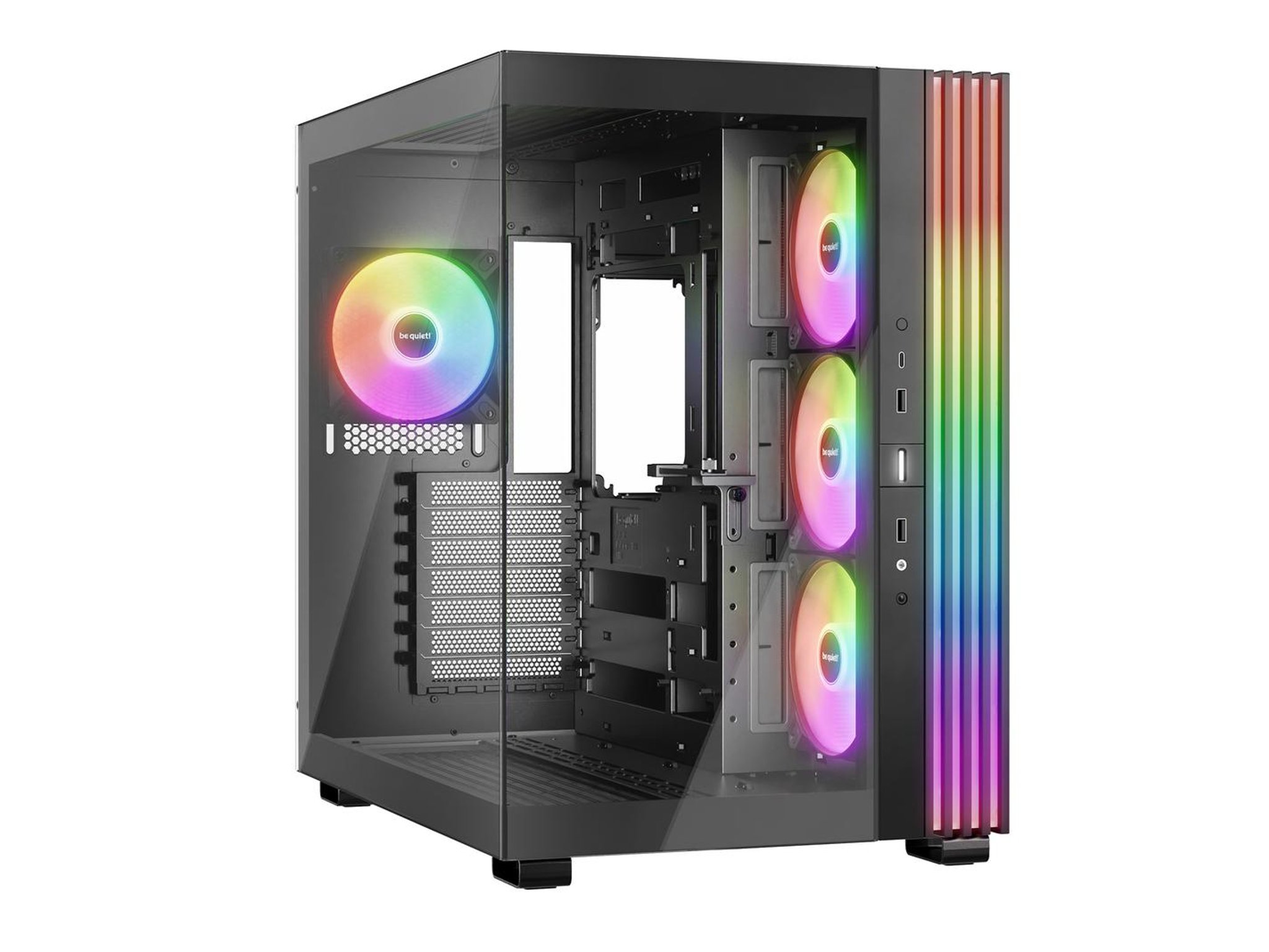 🌙 be quiet! Light Base 600 LX ATX Mid Tower Case | Premium Airflow & Silent Design