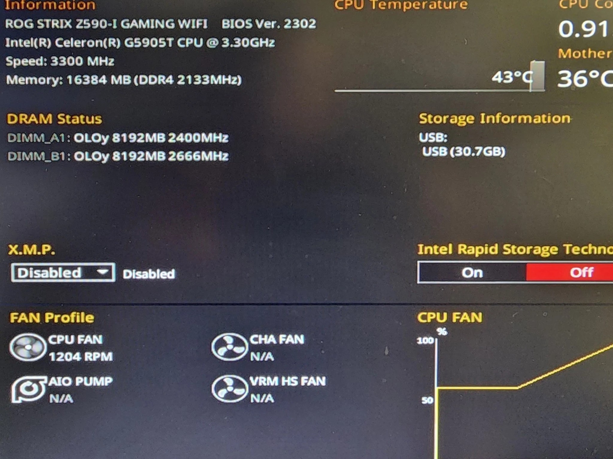 UPDATED BIOS ASUS ROG STRIX Z590-I GAMING WIFI 6E LGA1200 DDR4 M-ITX MOTHERBOARD
