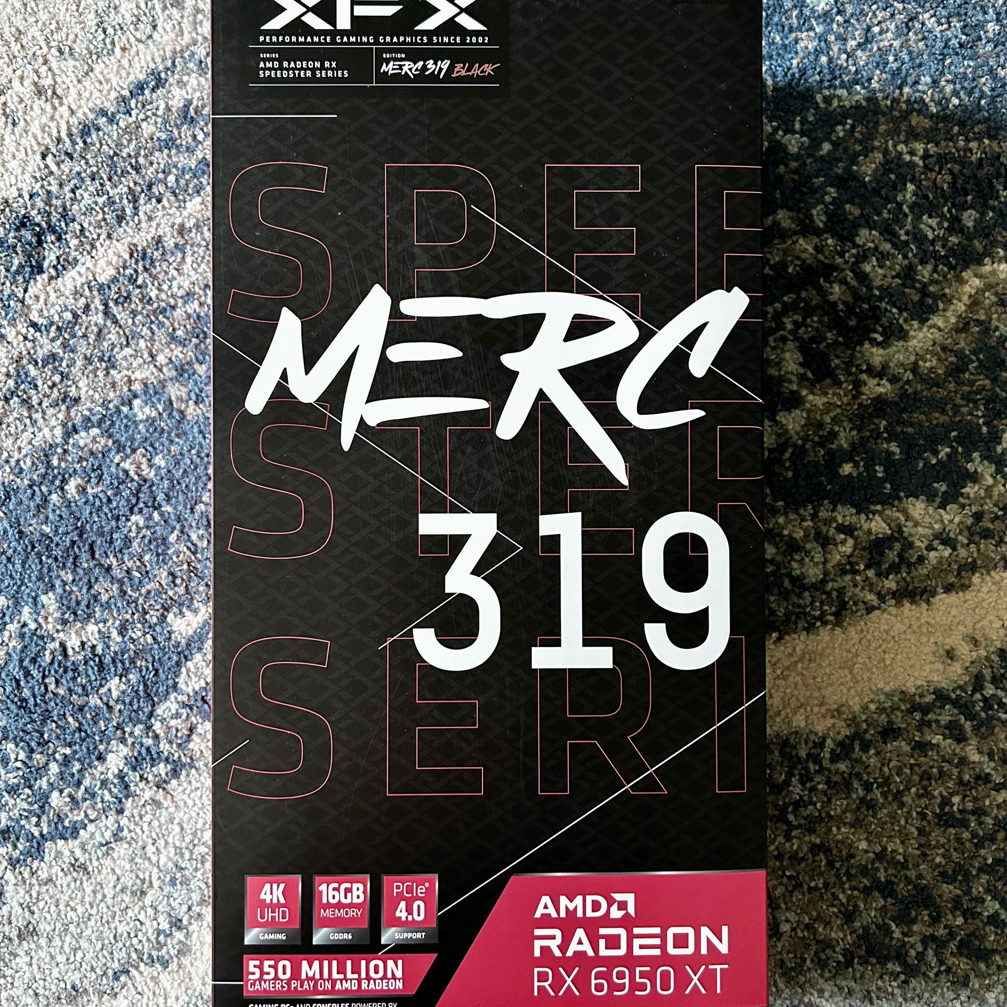 XFX Merc 319 Black RX 6950 XT 16 GB GDDR6