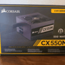 Corsair CX550M 80 plus bronze ATX semi-modular CXM series Power Supply