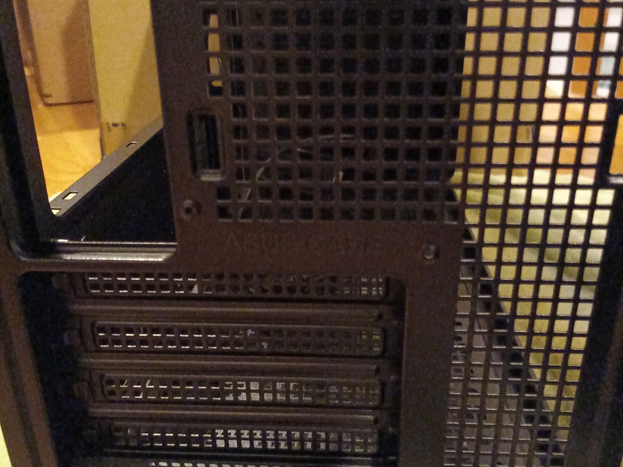 ASUS Prime AP201 Micro ATX Mesh Black (for parts)