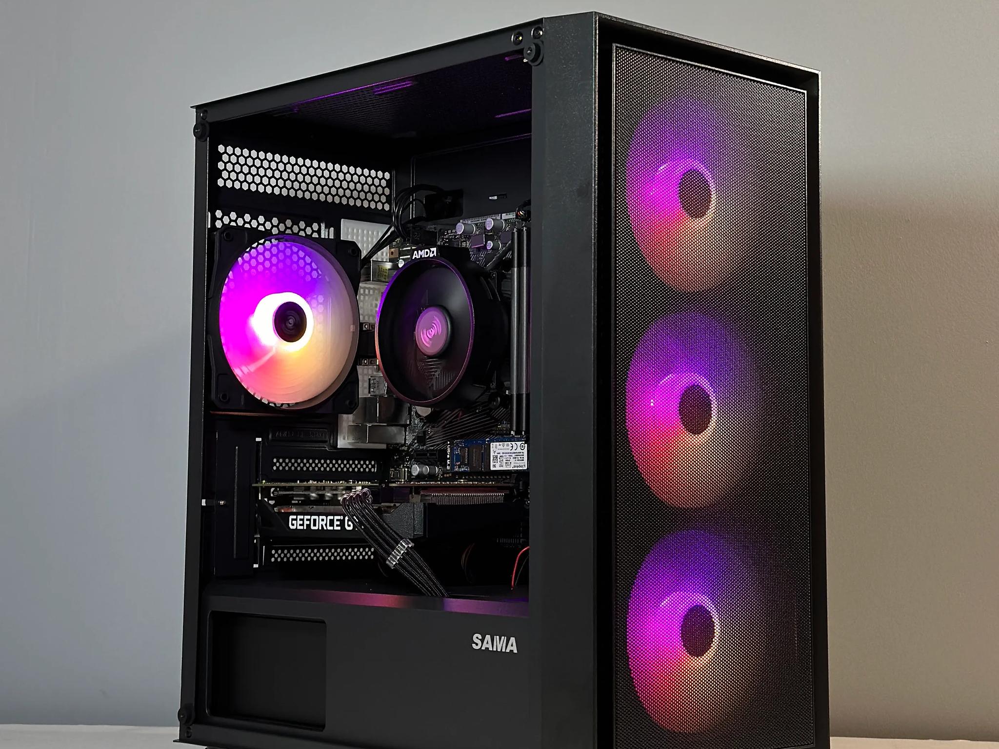 ⬛️FAST 6 CORE GAMING PC⬛️| GTX 1660 Super, Ryzen 5 5500, 16GB Ram, 1.25TB, WIFI, Fortnite