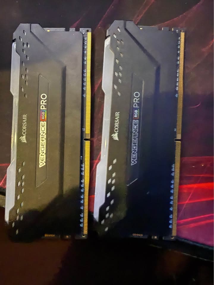 Corsair Vengeance RGB DDR4 Ram Sticks