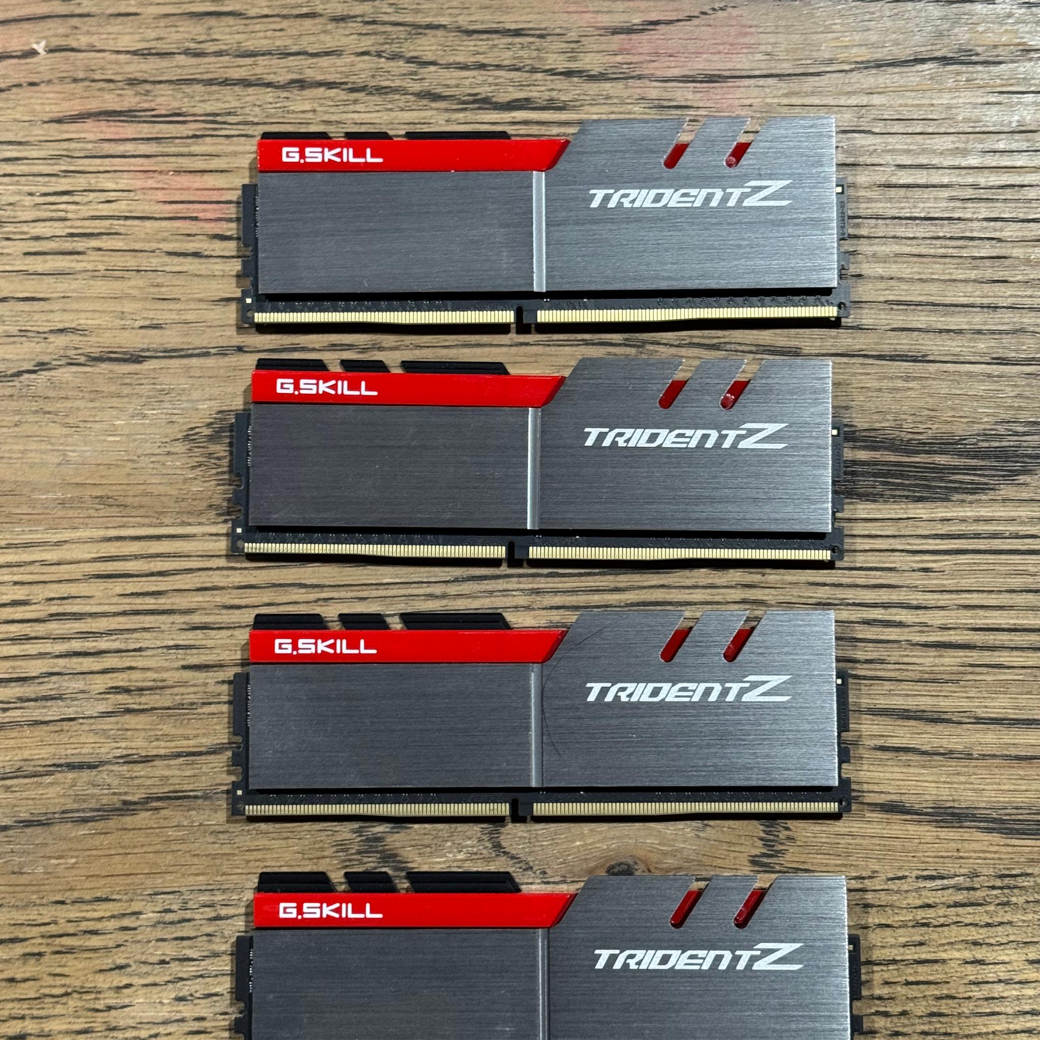G.Skill Trident Z DDR4-3200 16GB 4x4 CL16