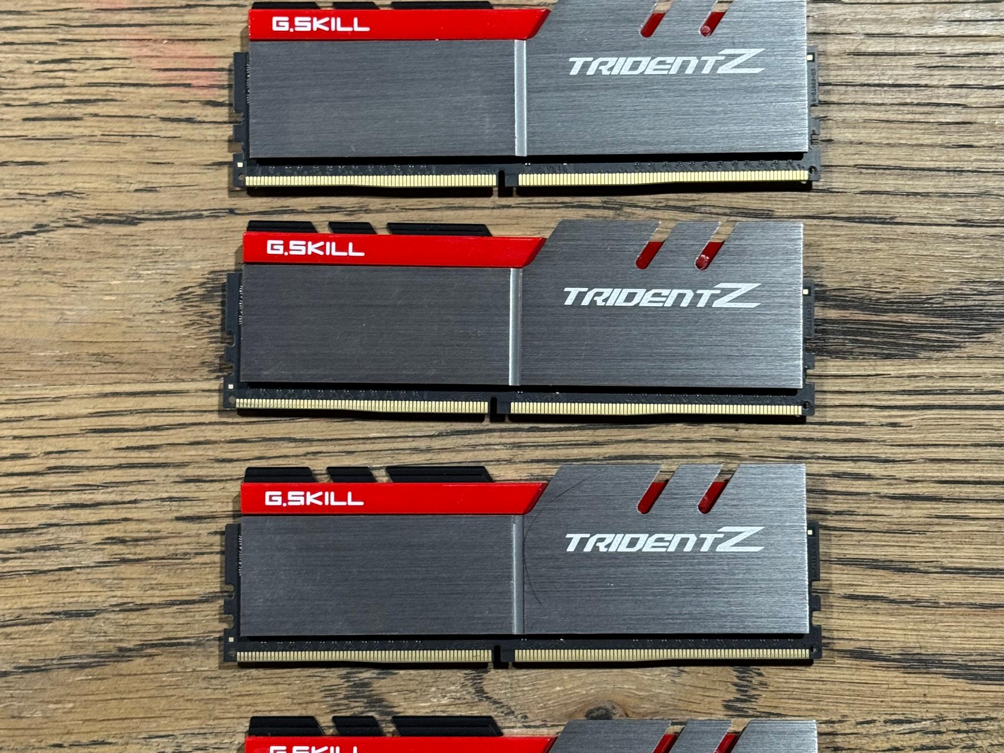 G.Skill Trident Z DDR4-3200 16GB 4x4 CL16