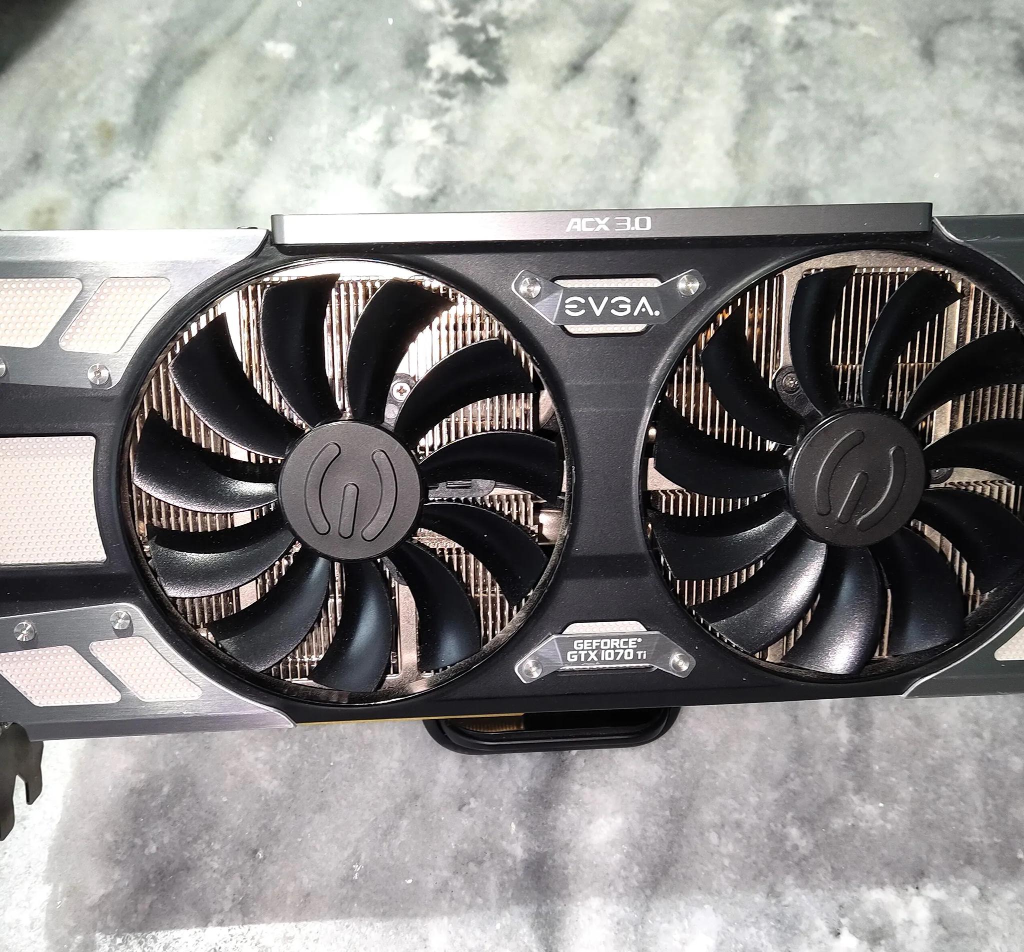 EVGA Grforce GTX 1070Ti Ultra Silent