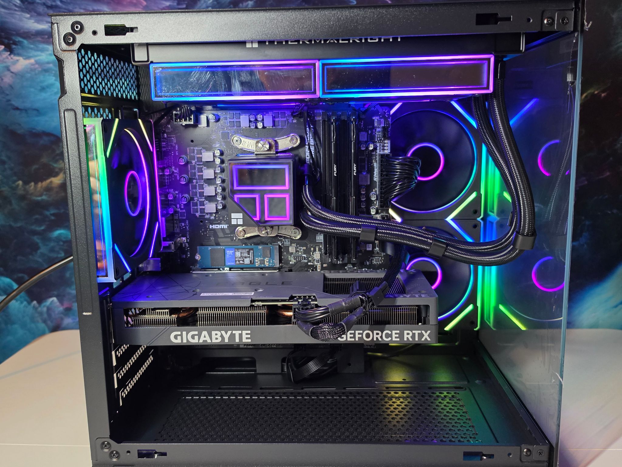 RESERVED RTX 4060ti 8gb + Ryzen 5600x PC Build #89