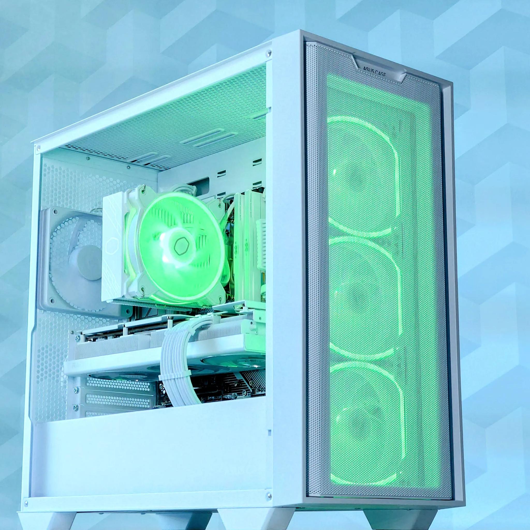 {Early BF✂️💲🏷️}Gaming PC🌟AMD RX 7700 XT 12GB🌟AMD Ryzen 5 7500F 6-Core🌟32GB DDR5🌟1TB SSD