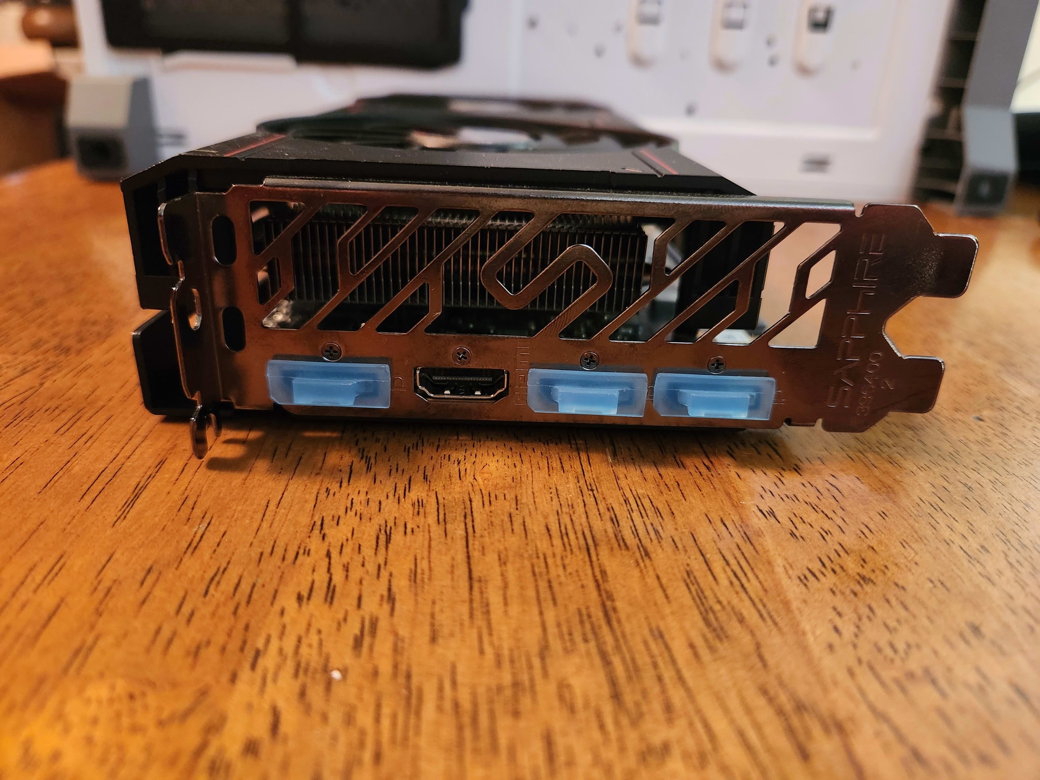 AMD RX 6600XT from Sapphire, 1080p gaming graphics card.
