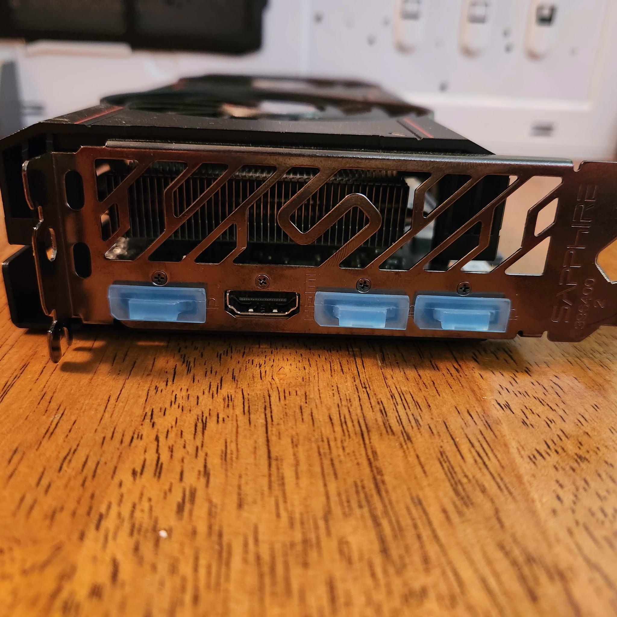 AMD RX 6600XT from Sapphire, 1080p gaming graphics card.