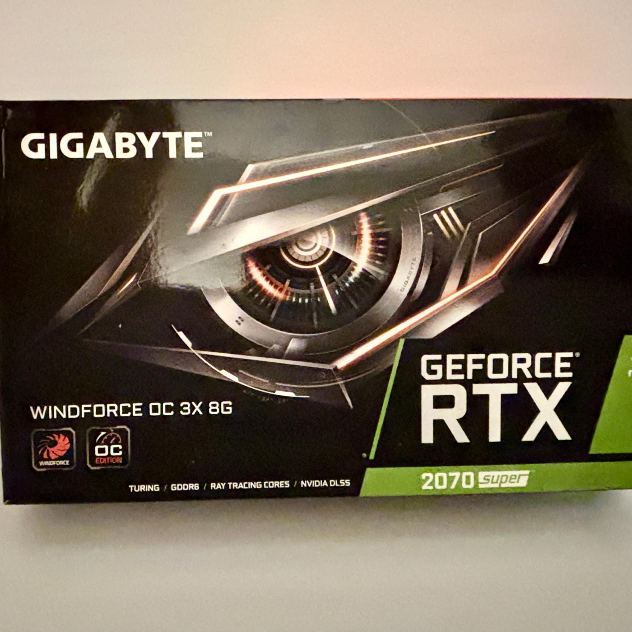 Gigabyte Windforce OC GeForce RTX 2070 Super 8GB GDDR6 Graphics Card