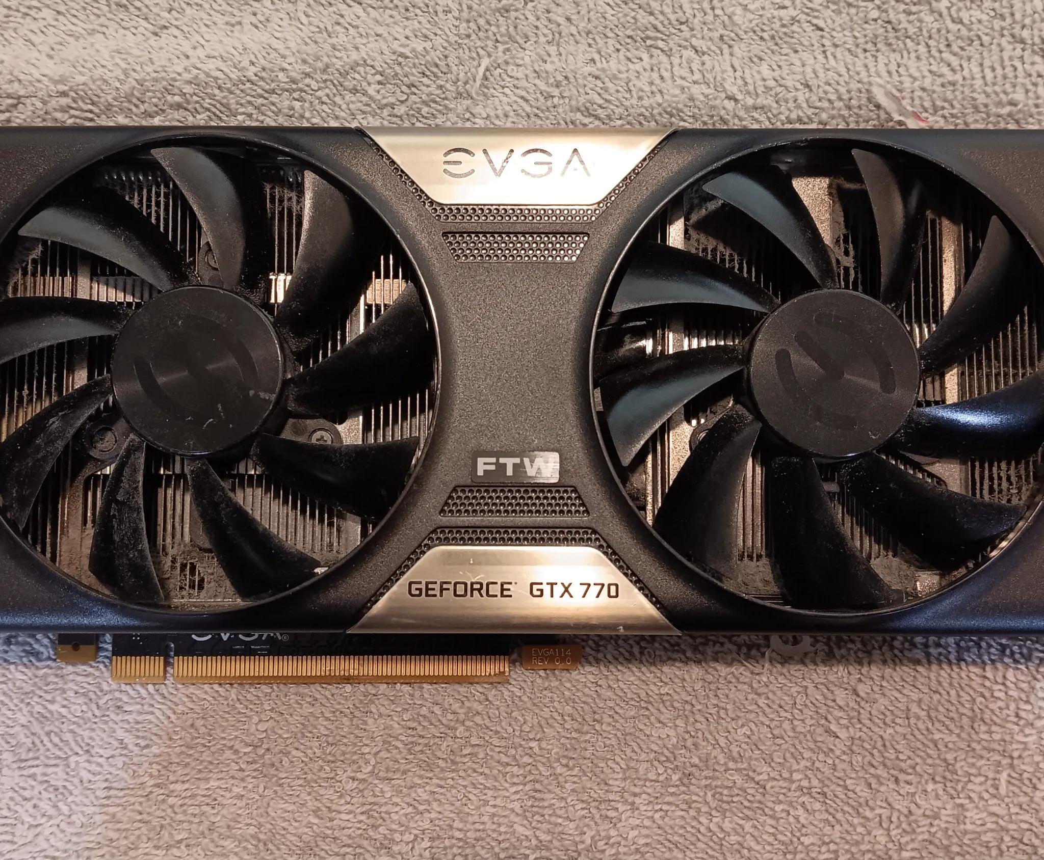 EVGA GeForce GTX-770 FTW 4GB Graphics Card